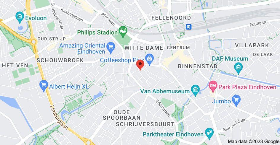 Bureau van Zimmeren kaart